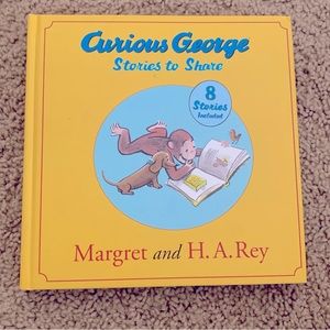Curious George Stories to Share: 8 Stories Included Toddler / Kid Bedtime Book